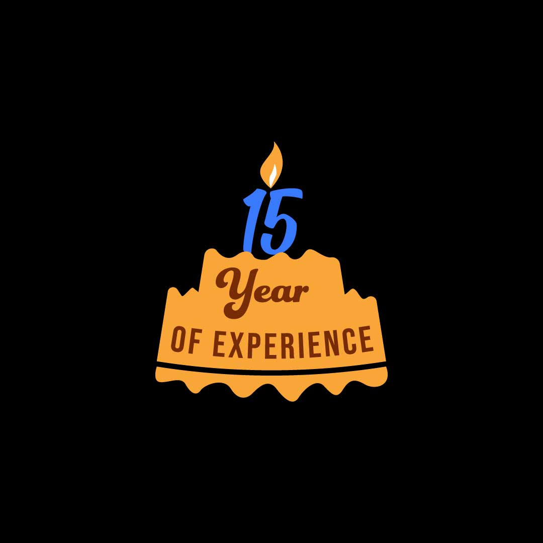 15 Year of Experience T-Shirt