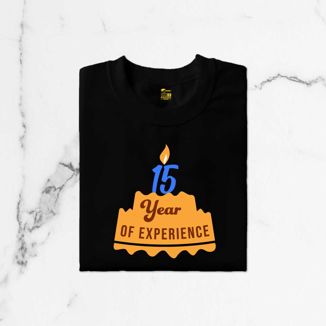 15 Year of Experience T-Shirt