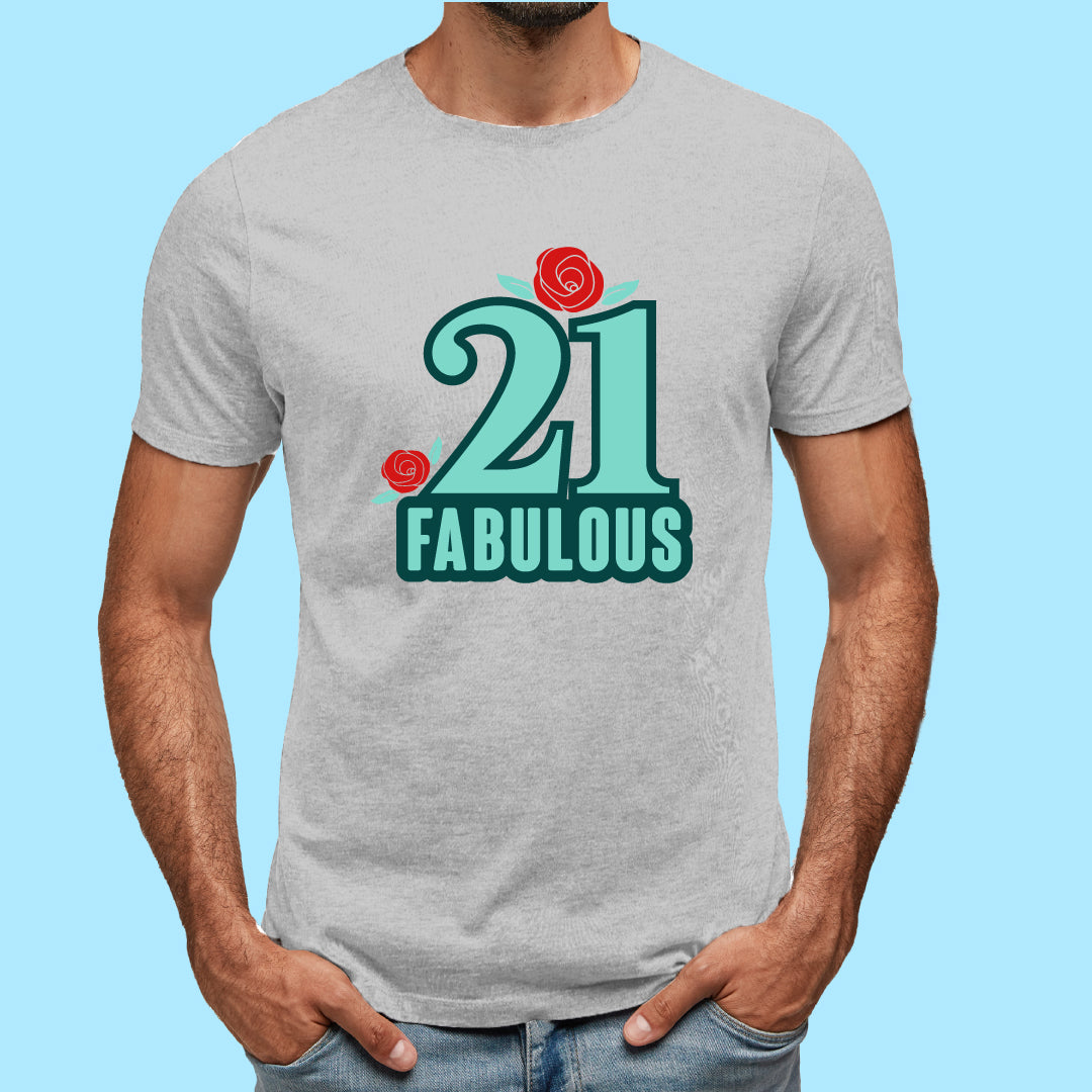 21 Years Birthday T-Shirt