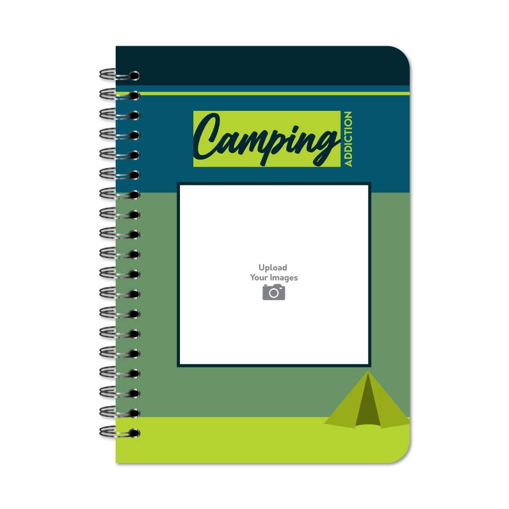 Camping Addiction Notebook