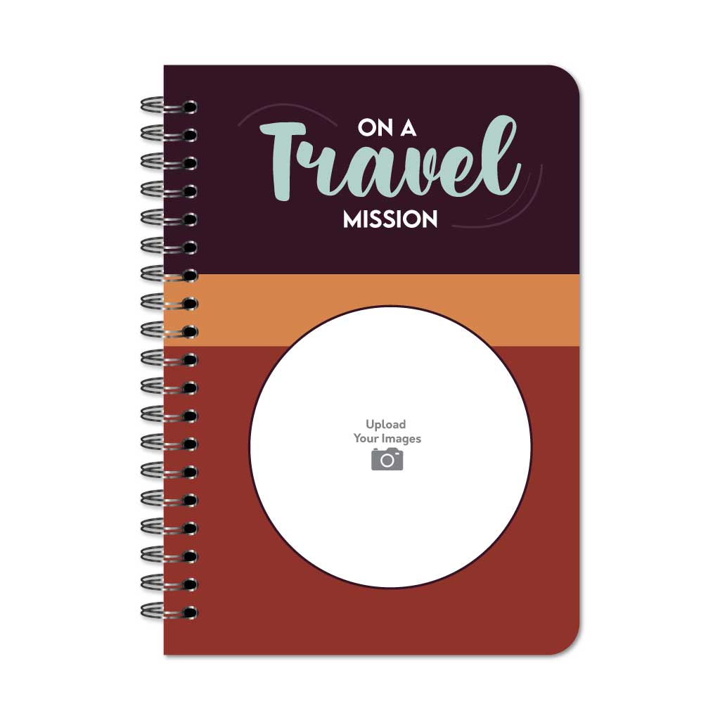 On A Travel Mission Notebook