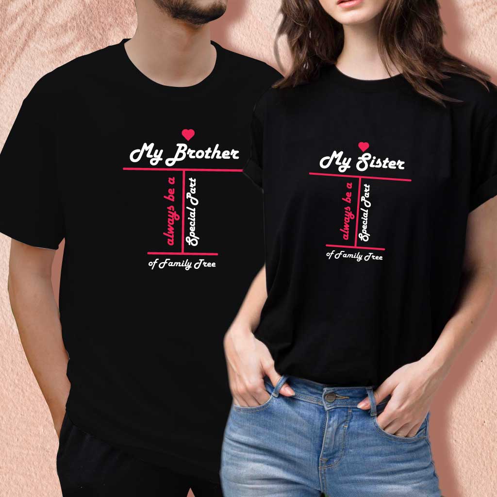 My sister always be a special part of family tree (set of 2) T-Shirt