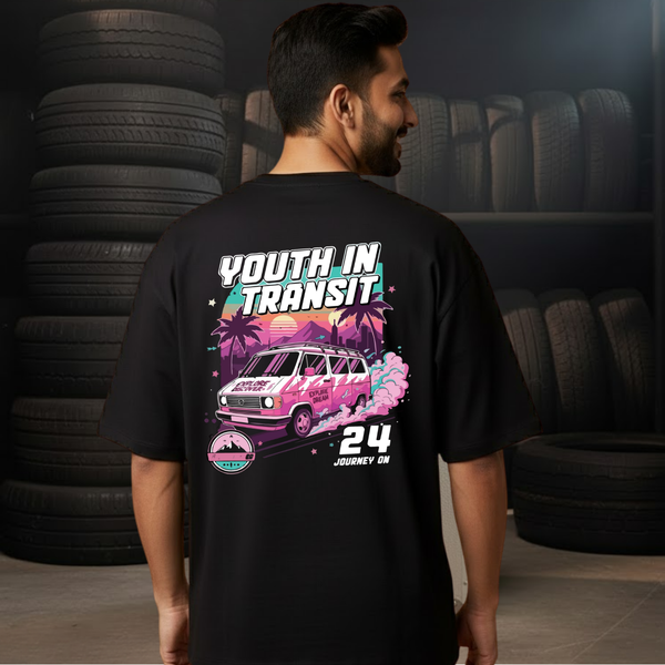 Youth In Transit Black T-Shirt