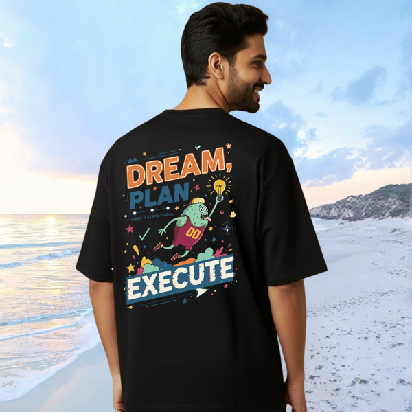 Dream Plan Execute Designer t-shirt