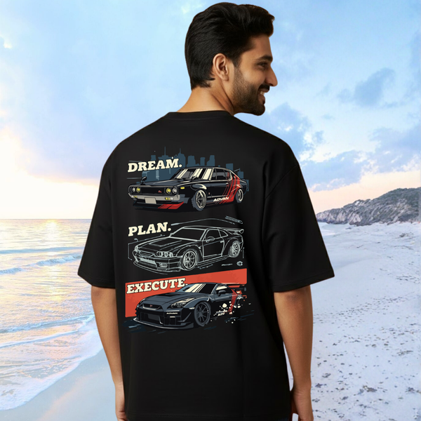 Dream Plan Execute Car Designer T-Shirt