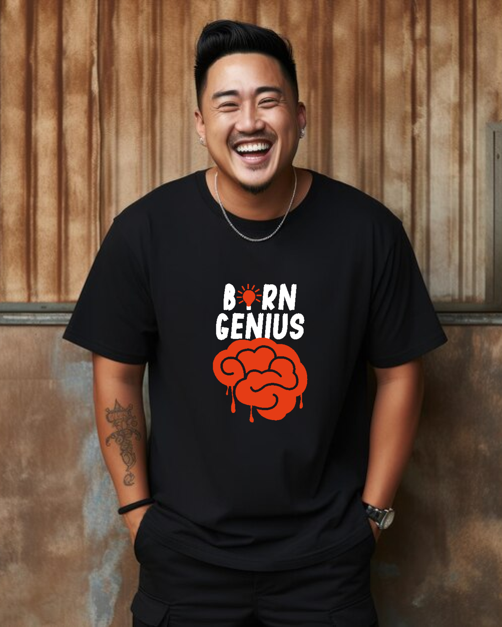 Born Genius Designer T-Shirt