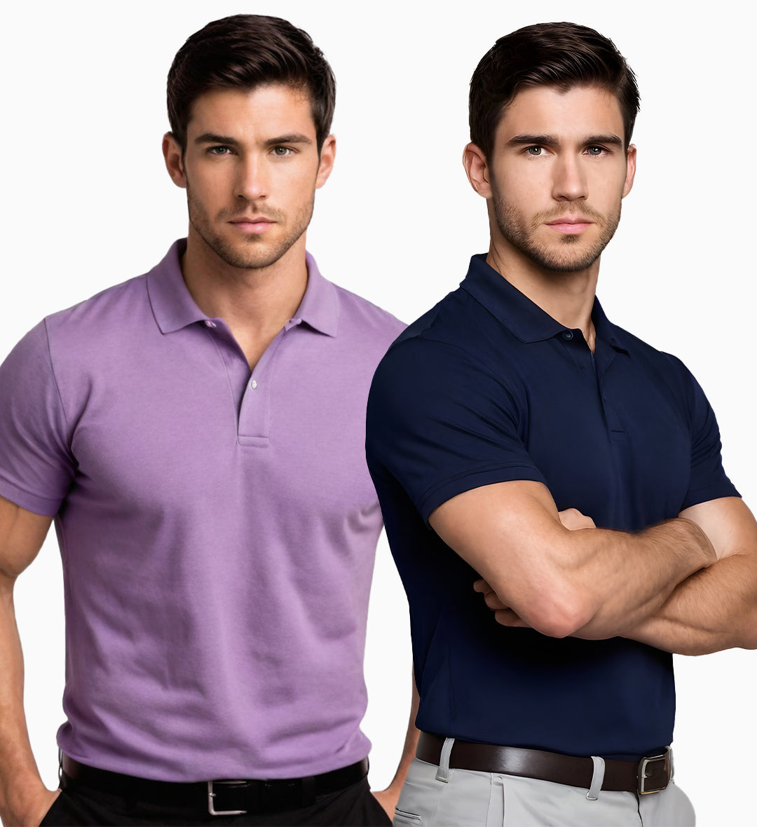 Polo Plain  T-Shirts Combo