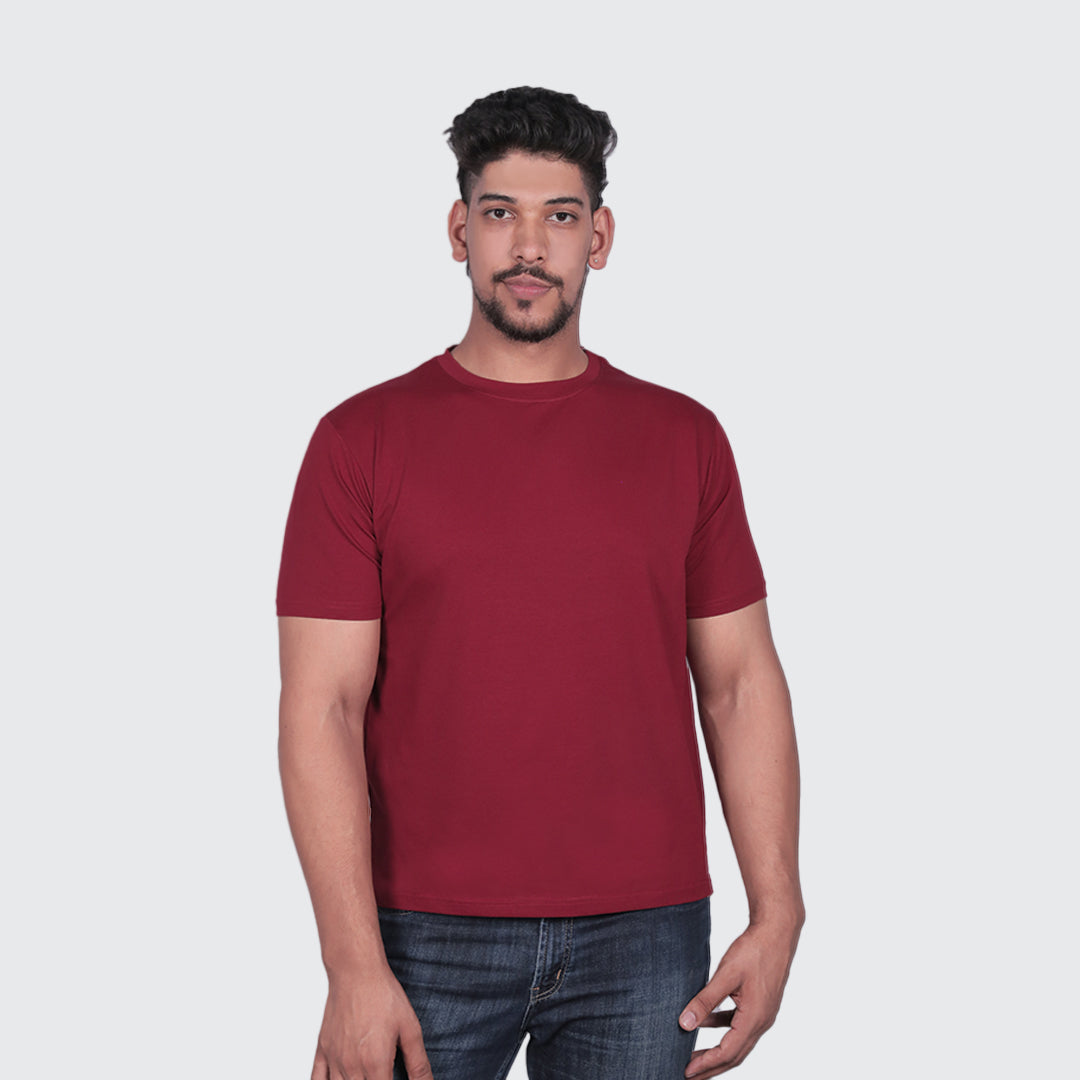 Unisex Round Neck Half Sleeves Tshirt Combo pack of 2
