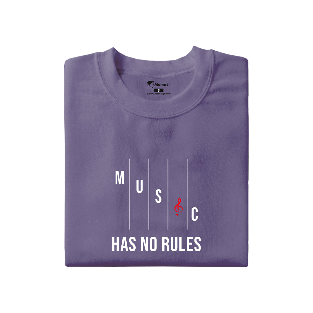 Music Has No Rules T-Shirt