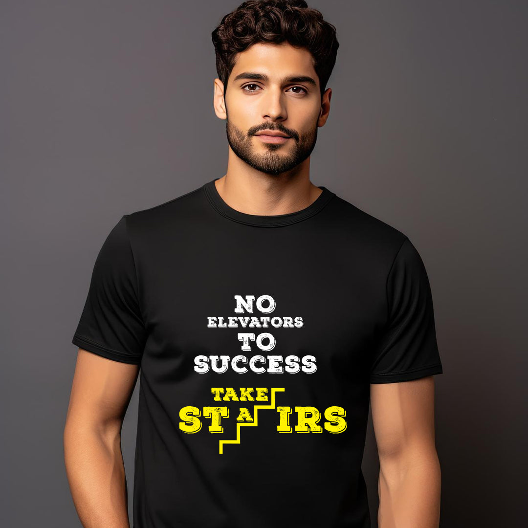 No Elevators to Success Take Stairs T-Shirt