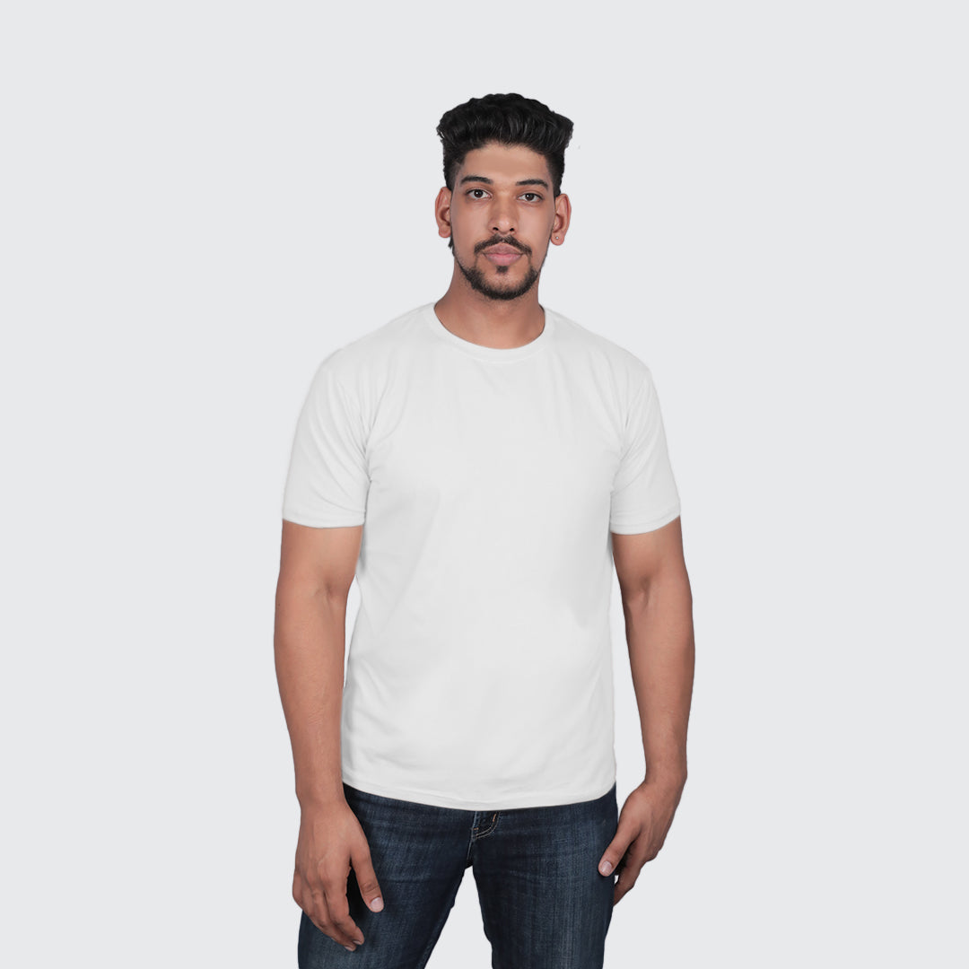 Unisex Round Neck Half Sleeves Tshirt Combo pack of 7