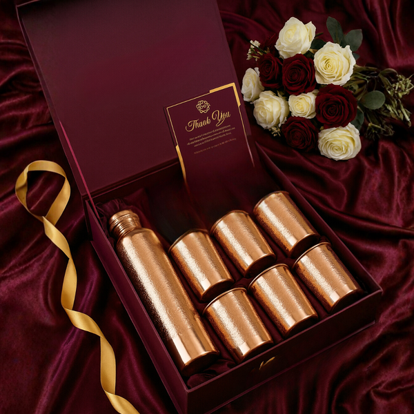 Etching Shine One Bottle and Six Glass Set