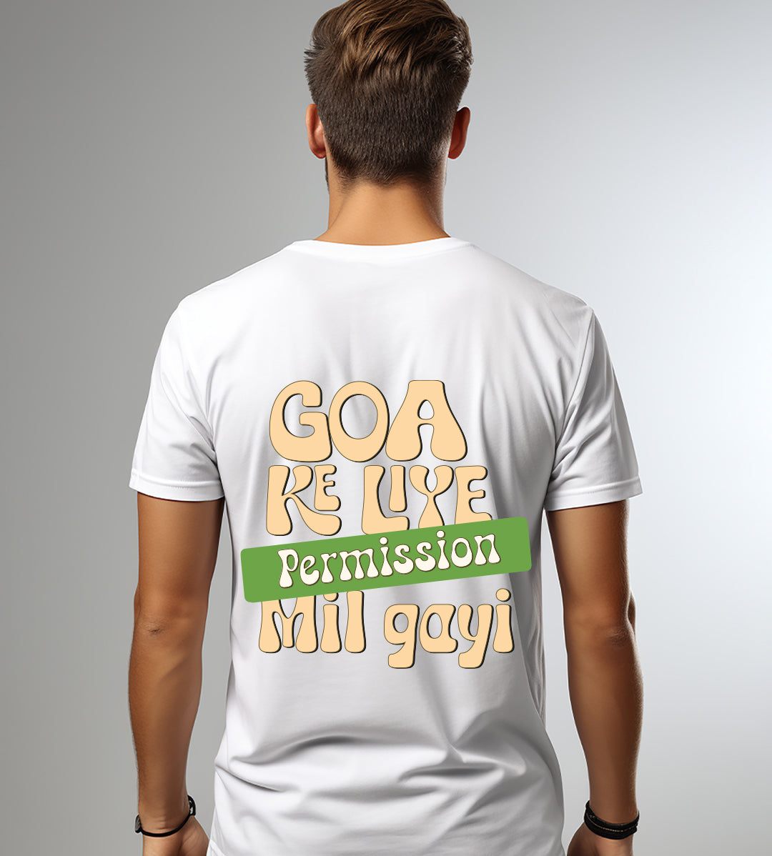 Goa Ke Liye Permission Mil Gyi hai T-Shirt