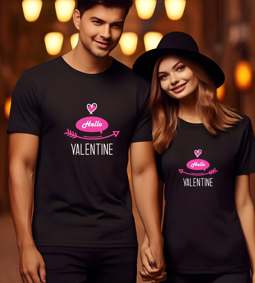 Hello Valentine (Pack of 2) T-Shirt