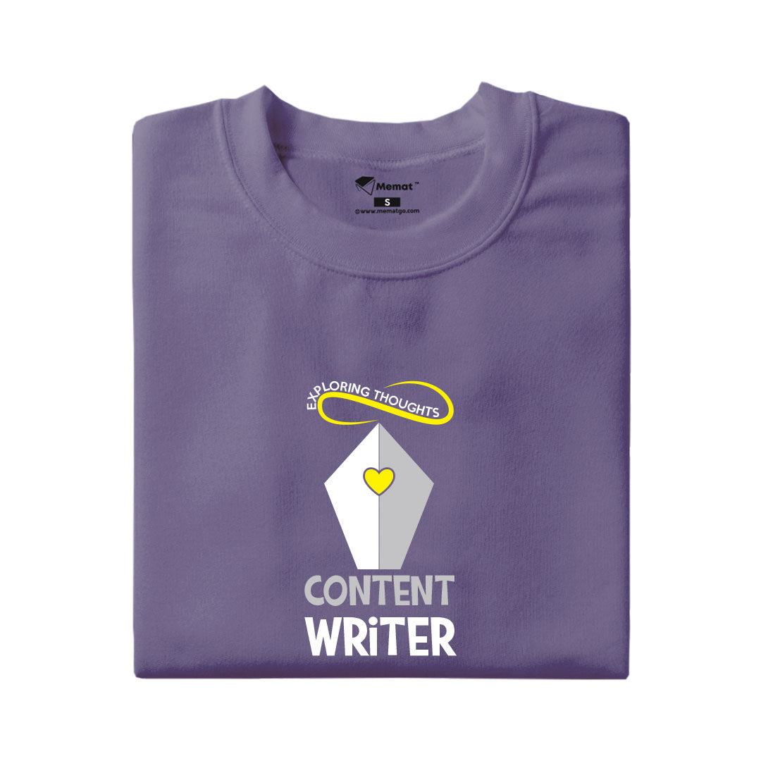 Content Writer  T-Shirt