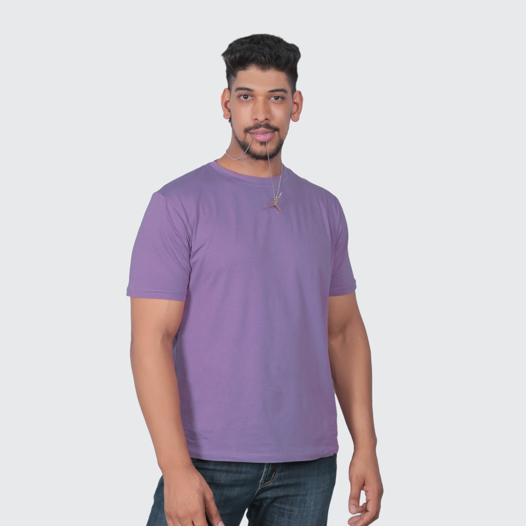 4 T-Shirts Round Neck Half Sleeve Combo Pack