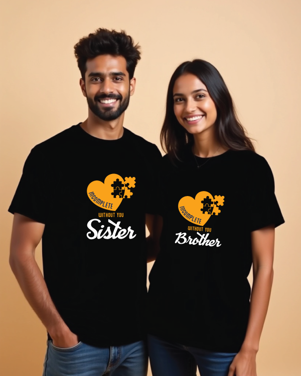 Incomplete without you brother & sister (set of 2) T-Shirt