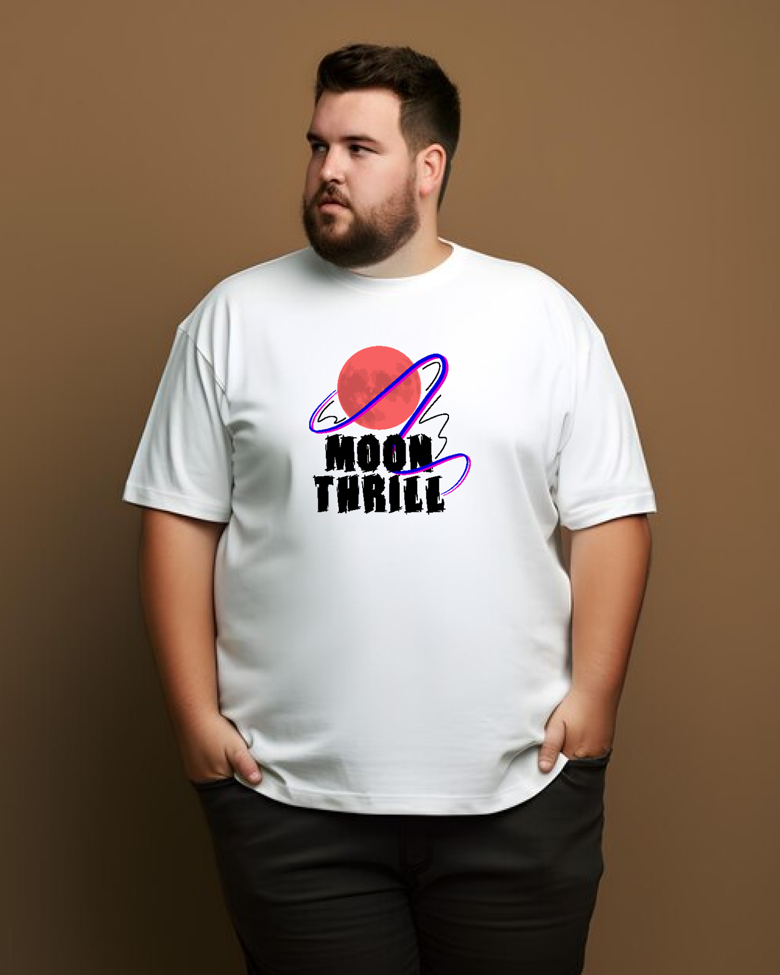 Moon Thirll Designer T-Shirt