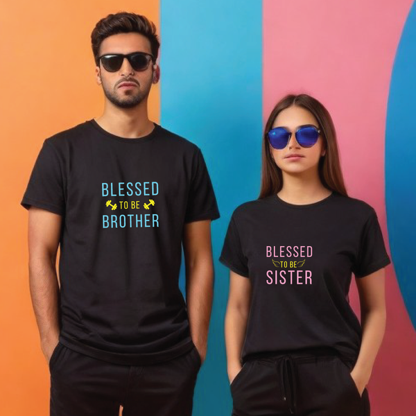 Blessed to be Sister & Brother (set of 2) T-Shirt