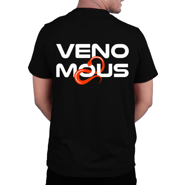 Veno Mous Graphic Print T-Shirt – Unisex Streetwear with Back Design