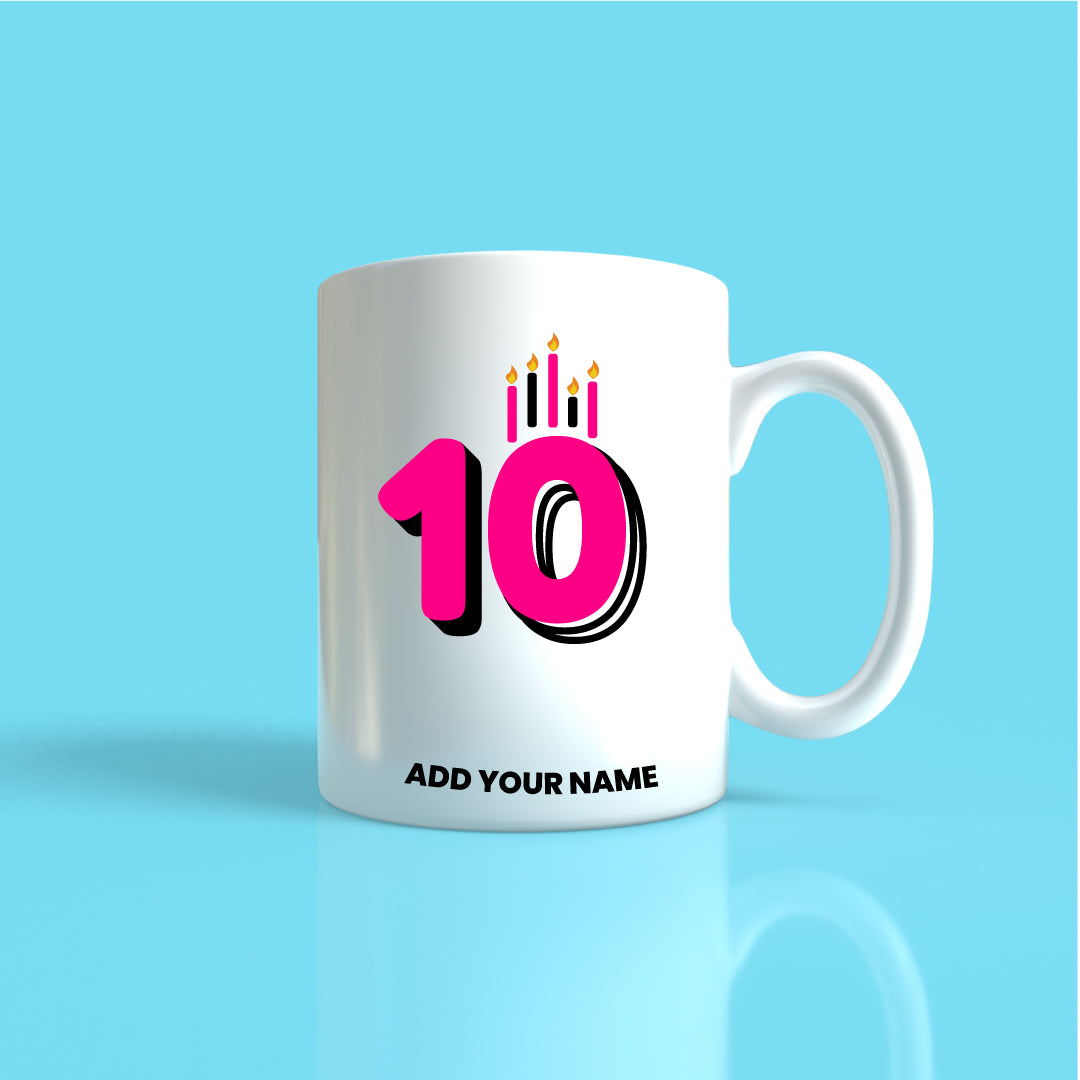 10th Years Mug