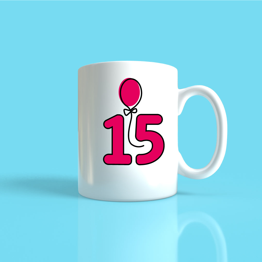 15th Years Mug