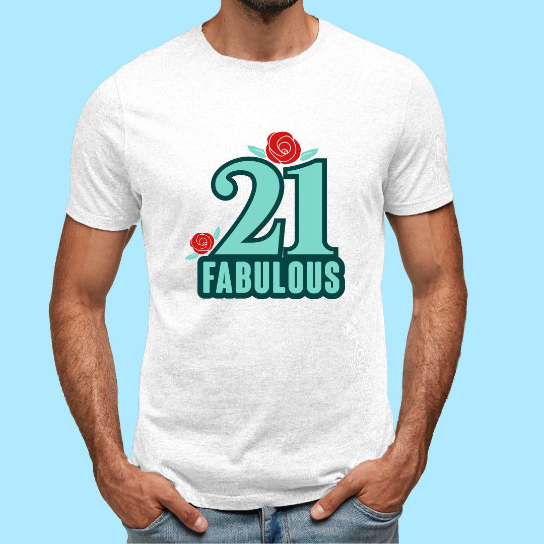 21 Years Birthday T-Shirt