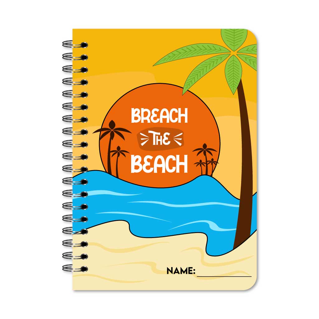 Breach The Beach Notebook