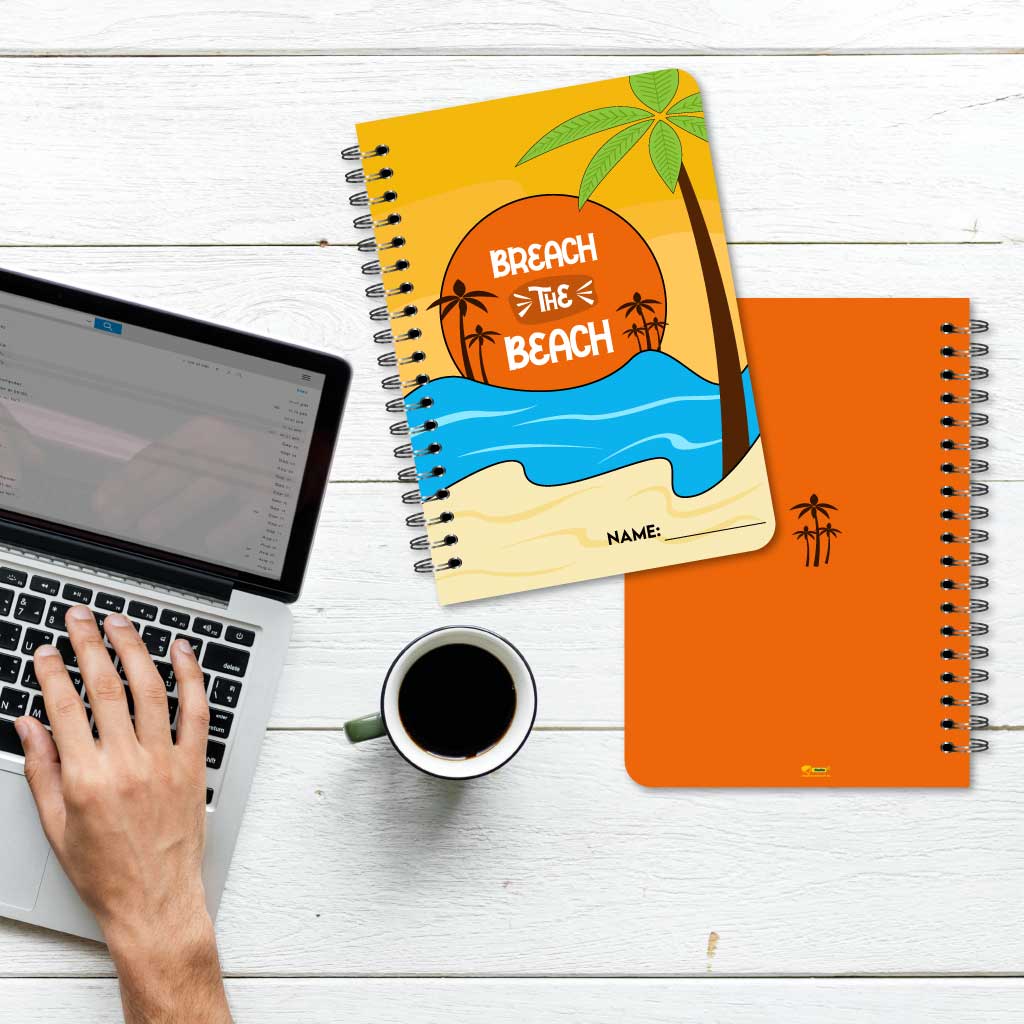 Breach The Beach Notebook