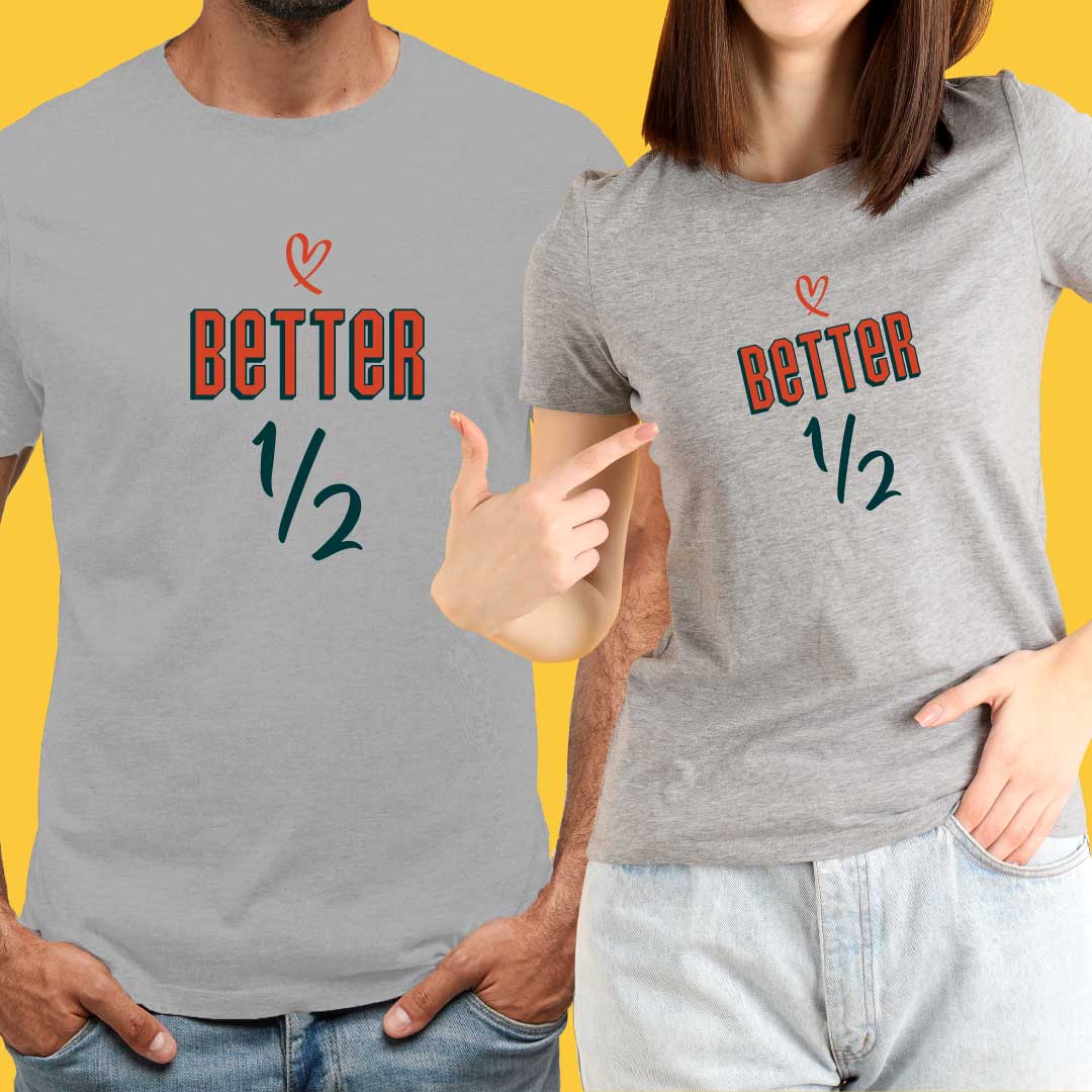 Better 1/2(Pack of 2)T-Shirt