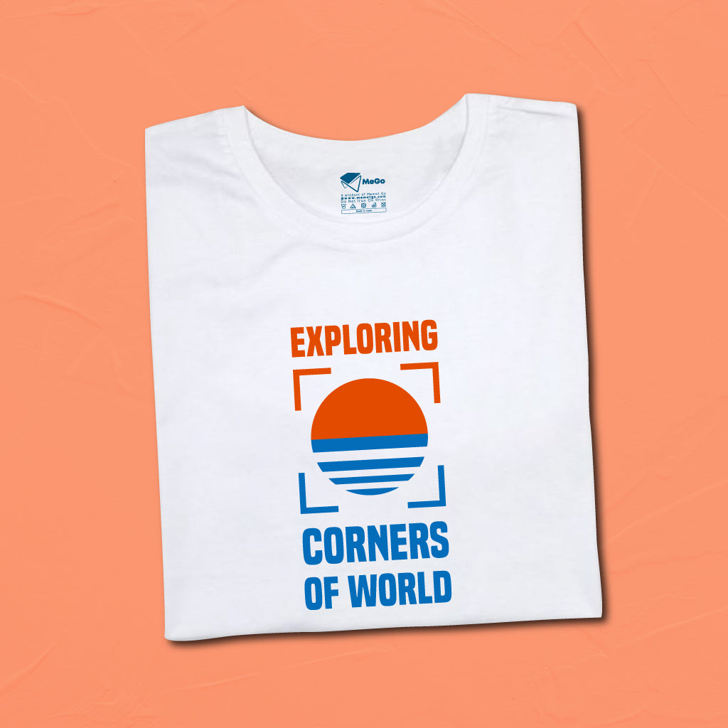 Exploring Corners of World T-Shirt