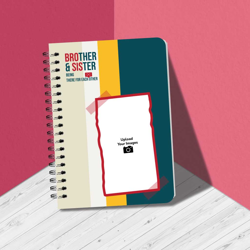 Brother & Sister being there for each other Notebook