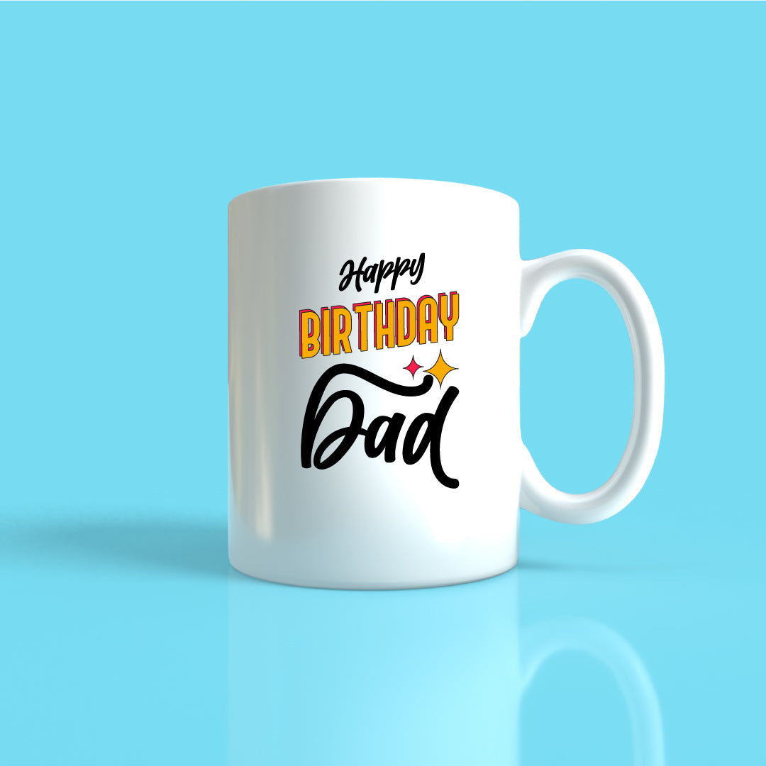 Happy Birthday Dad Mug