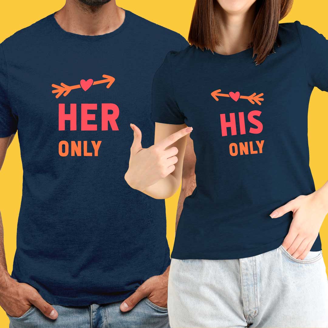 Him & Her T-Shirt