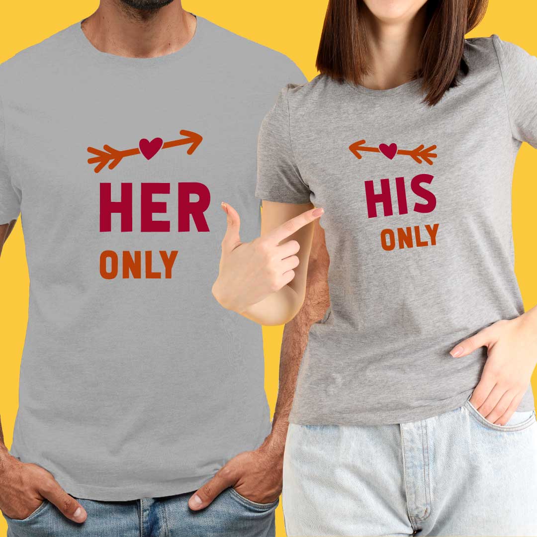 Him & Her T-Shirt