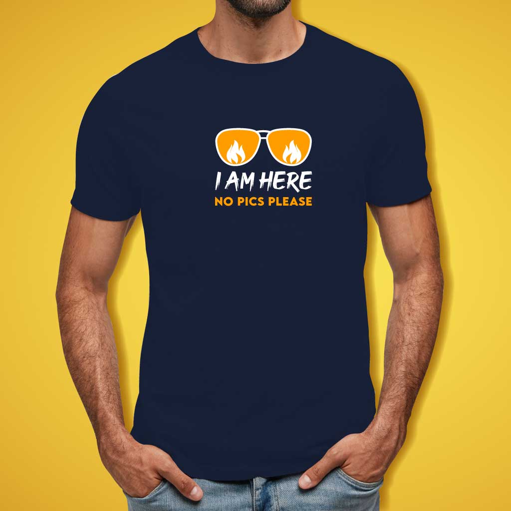 I am Here no Picture T-Shirt