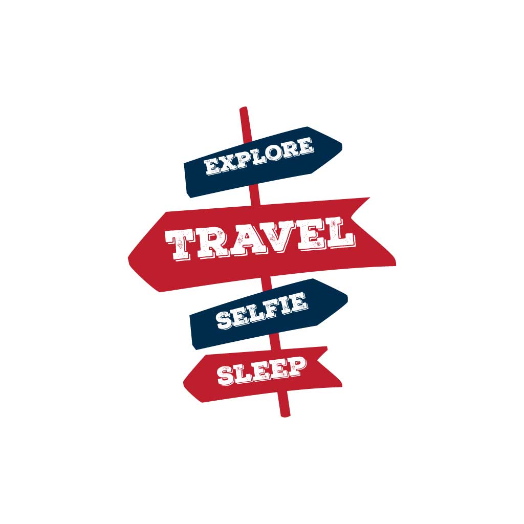 Explore Travel Selfie Sleep T-Shirt