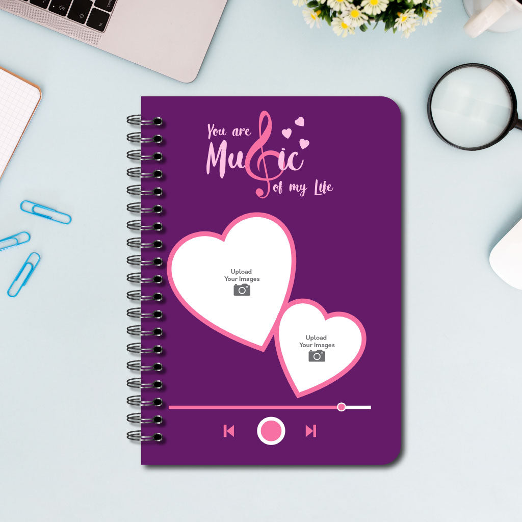 You are music of my life Notebook