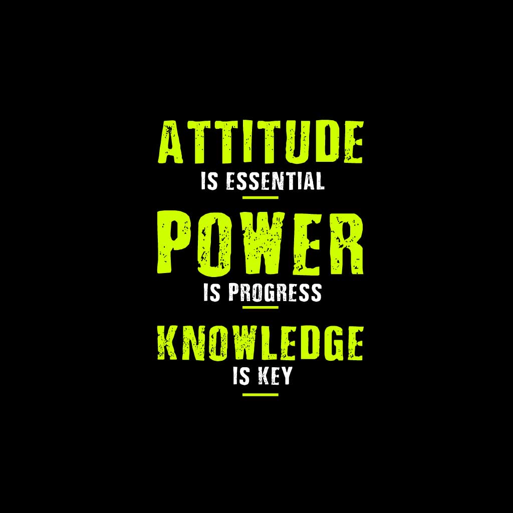 Attitude is essential T-Shirt