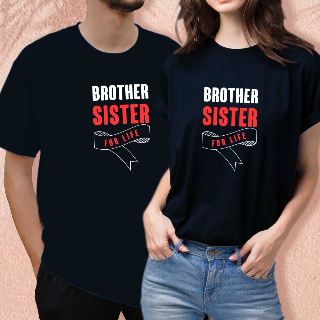 Brother Sister For Life (set of 2) T-Shirt