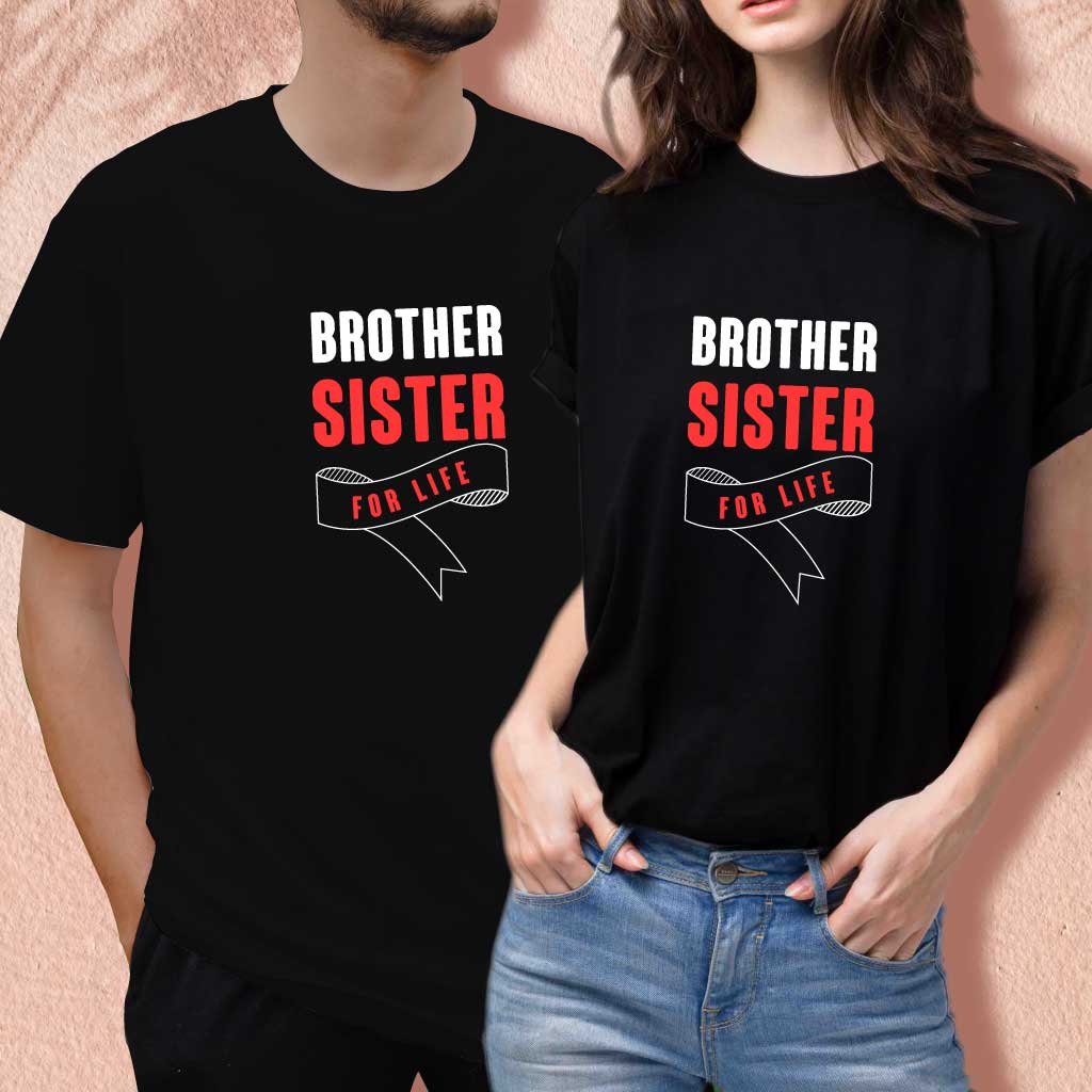 Brother Sister For Life (set of 2) T-Shirt