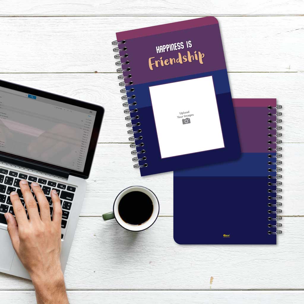 Happiness is Friendship  Notebook