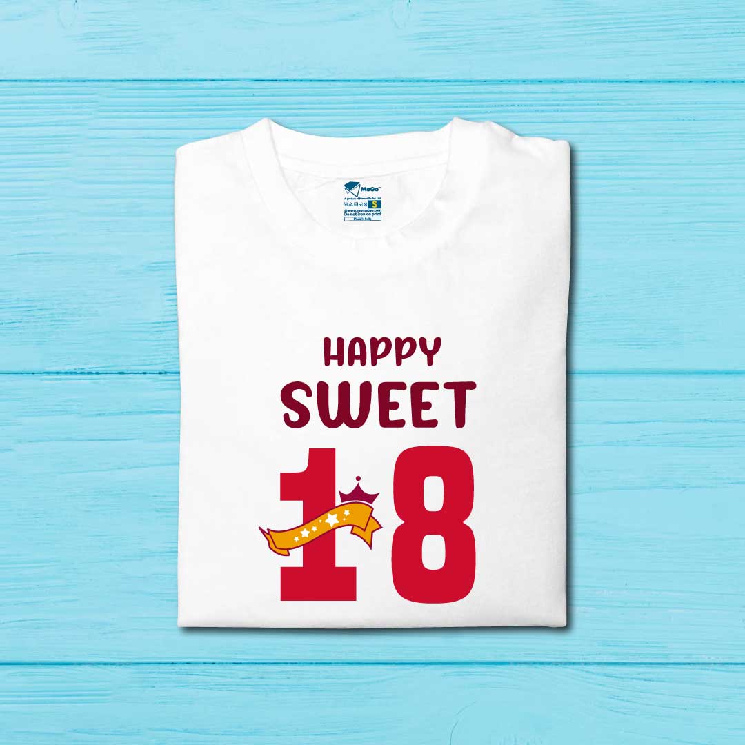 Happy Sweet 18 T-Shirt