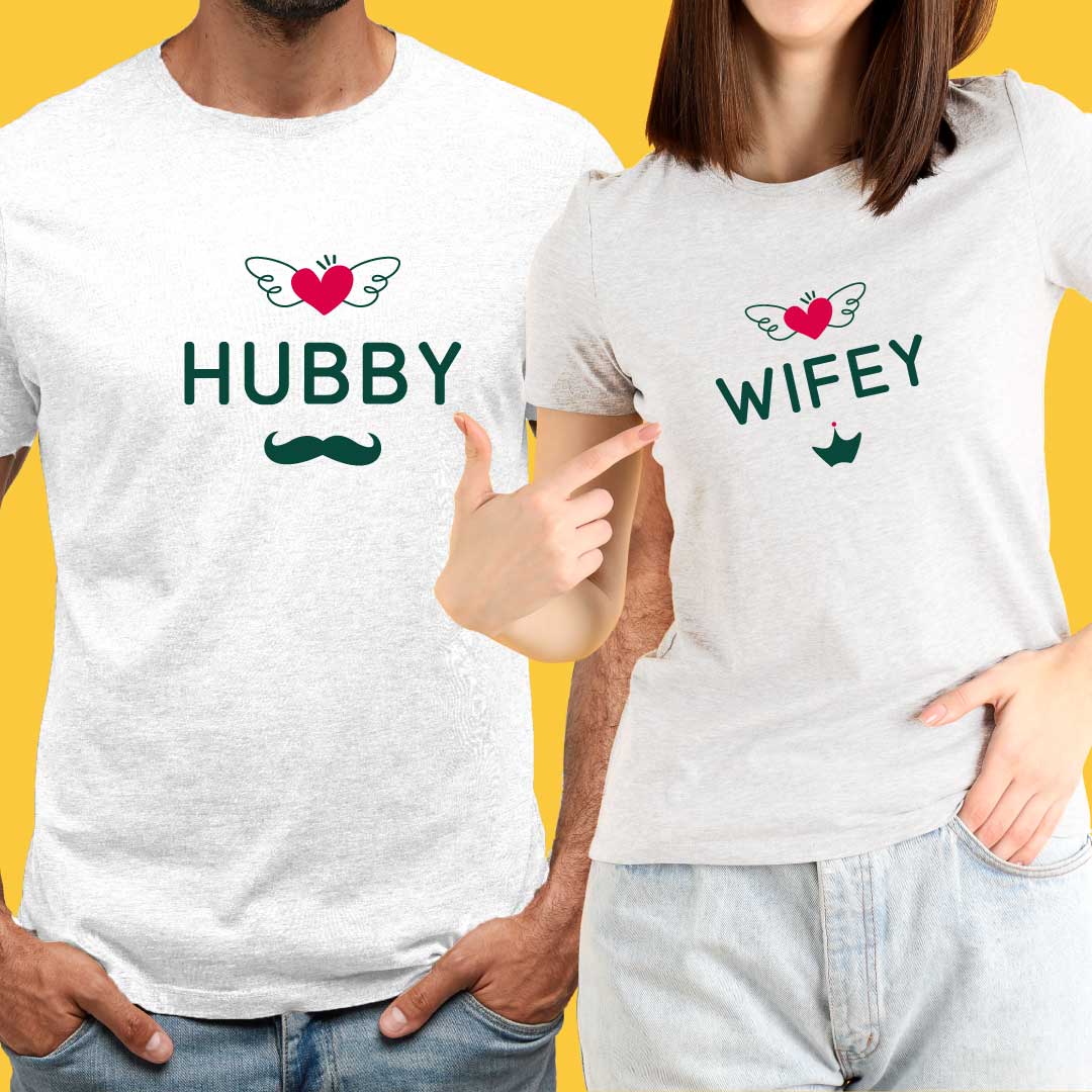 Hubby Wifey T-Shirt