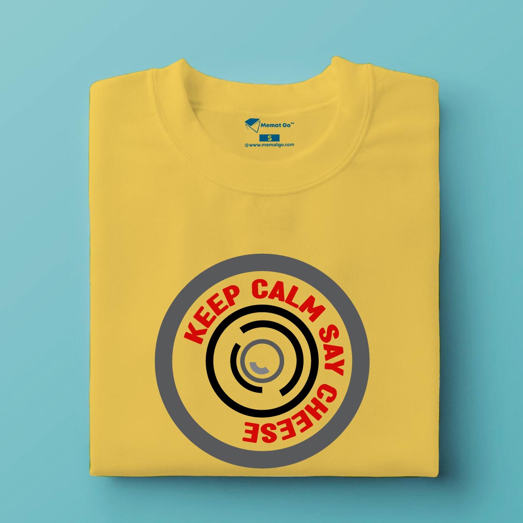 Keep Calm Say Cheese T-Shirt