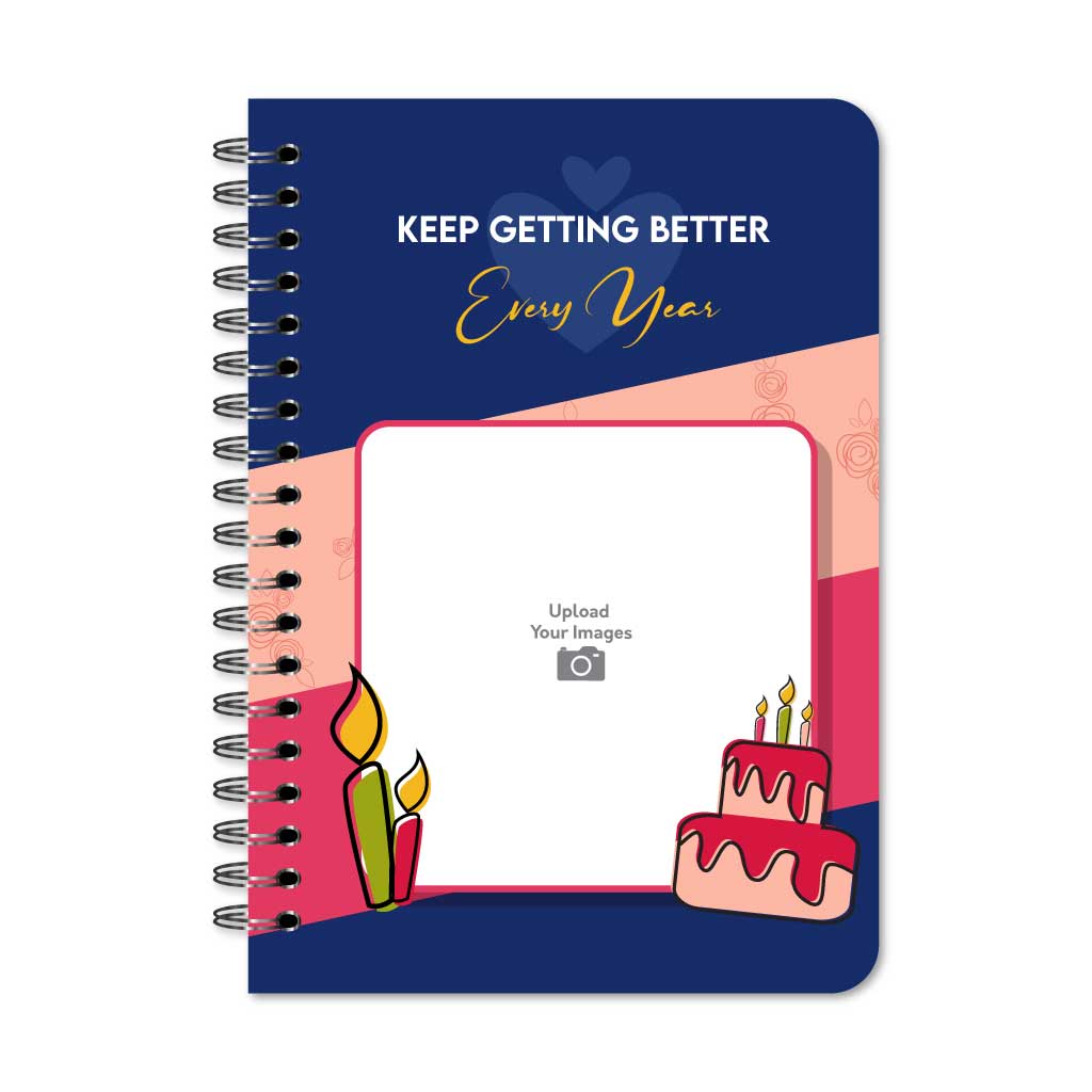 Keep Getting Birthday Notebook