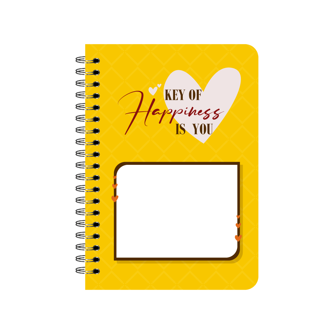 Key of Happiness is you Notebook