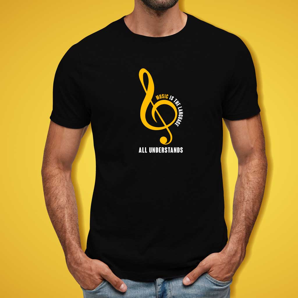 Music is the Language all Understands T-Shirt