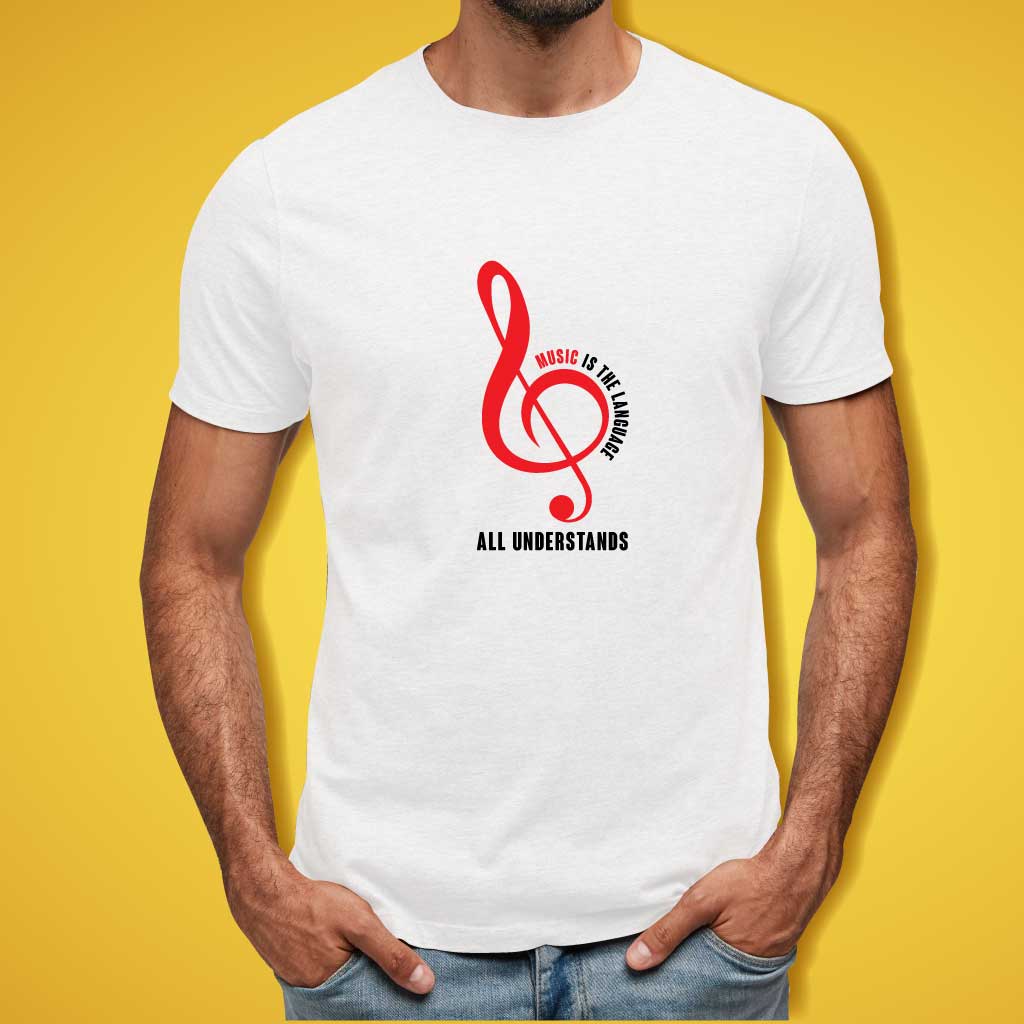 Music is the Language all Understands T-Shirt