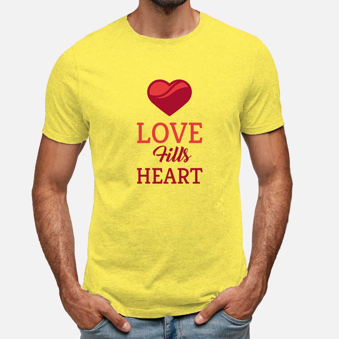 Love Fills Heart T-Shirt